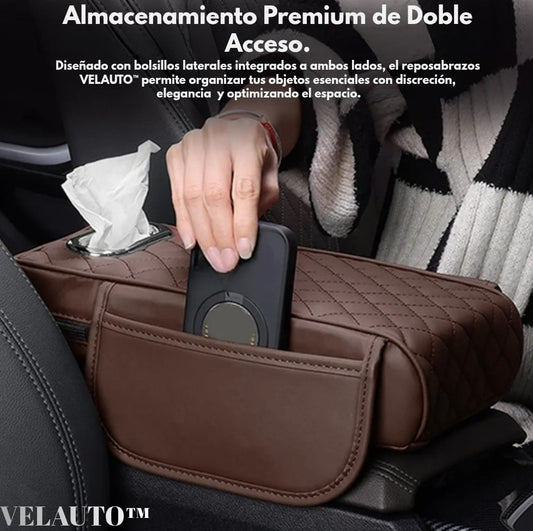 Reposabrazos Premiun para Coche Universal con Compartimento | VELAUTO™